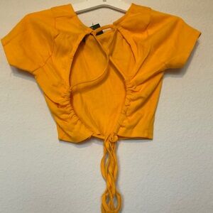 Vibrant Yellow Women's Top